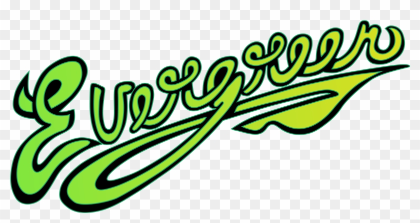 Evergreen In Cursive #1330608