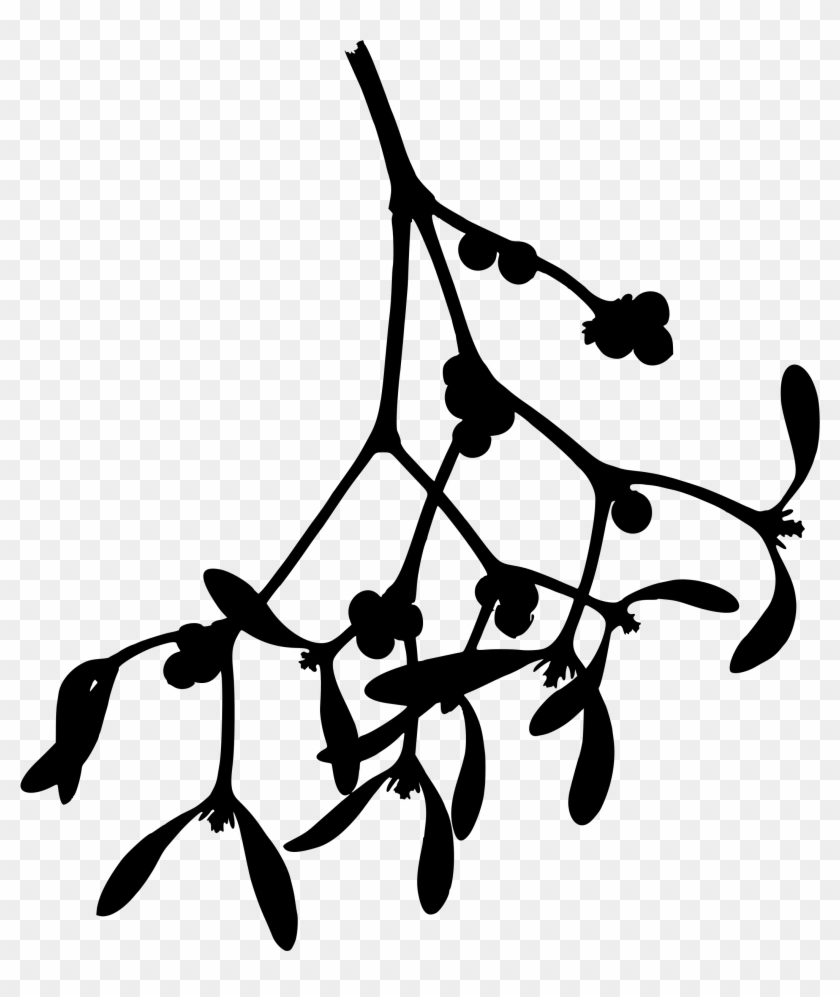 Big Image - Mistletoe Silhouette #1330644