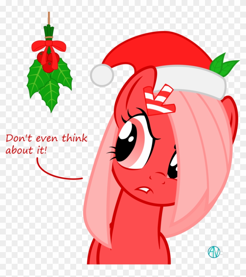 Annoyed, Arif's Mistletoe Pone, Artist - Cartoon #1330660