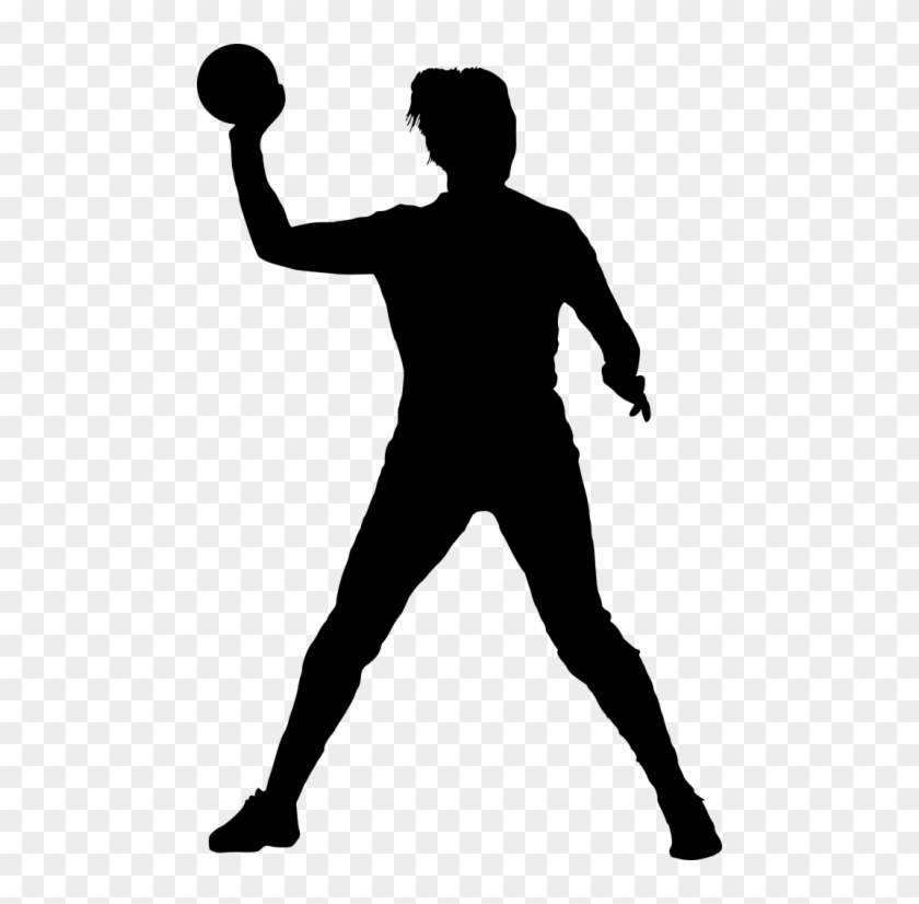 Free Png Sport Handball Silhouette Png Images Transparent - Portable Network Graphics #1330716
