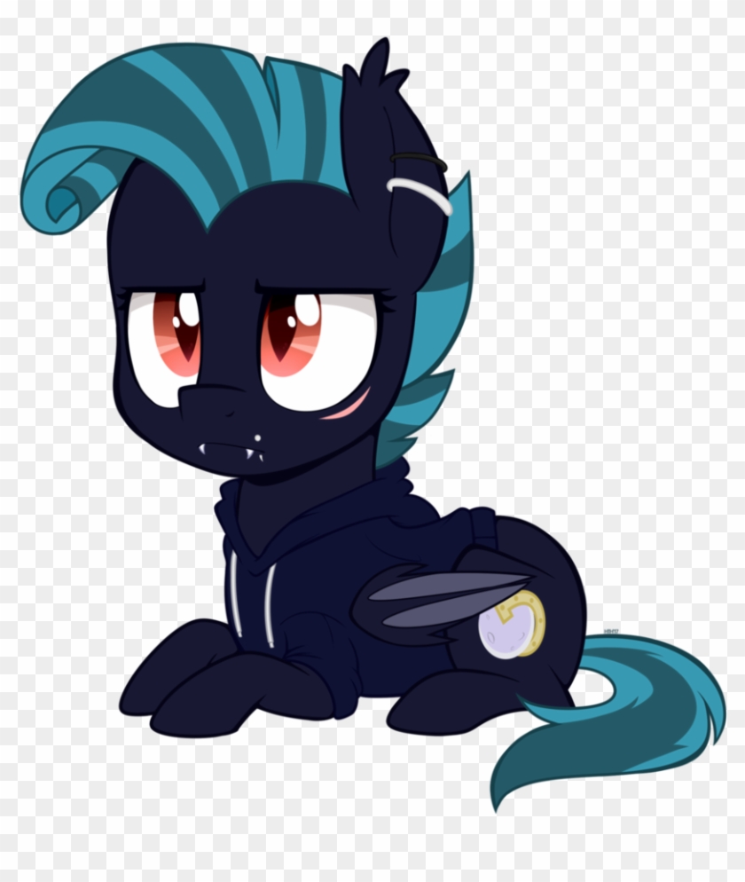 Higgly-chan, Bat Pony, Chibi, Clothes, Colored Pupils, - Cartoon #1330823