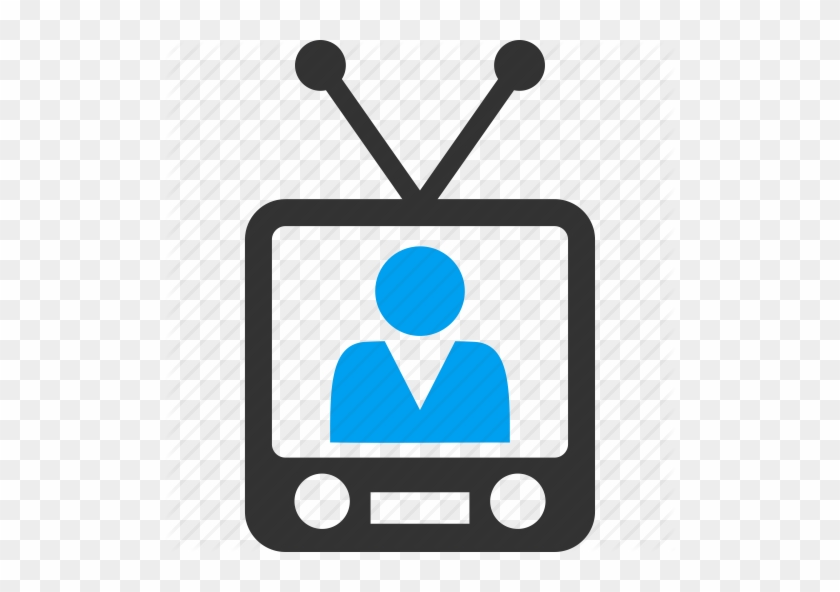 Tv Shows Clipart Icon - Television News Icon #1330948