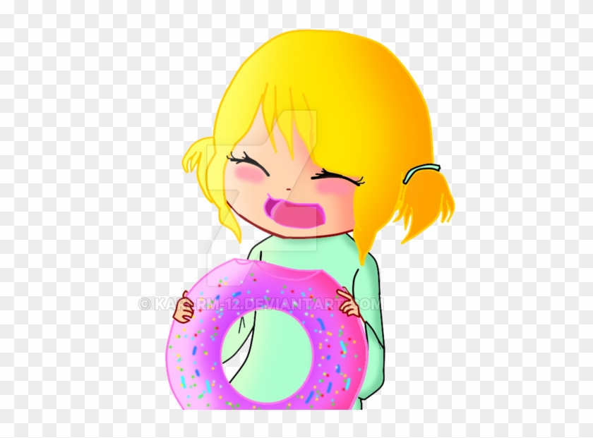 Utau Kawaii Kawaii Kawaii Donut By Kari Rm 12 - Cartoon #1330965