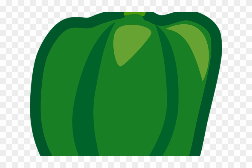 Vegetables Clipart Green Bell Pepper - Vegetables Clipart Green Bell Pepper #1331006