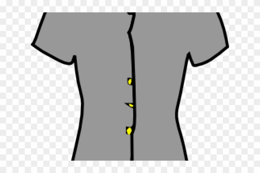 Clothes Clipart Blouse - Clothes Clipart Blouse #1331024