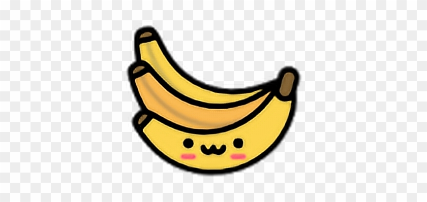 Banana Kawaii Transparent Background #1331037