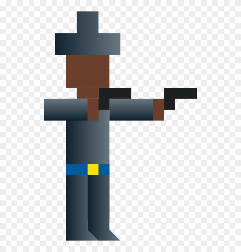 Free Cowboy Dual-wielding Guns - Cowboy Dual Wielding #1331052