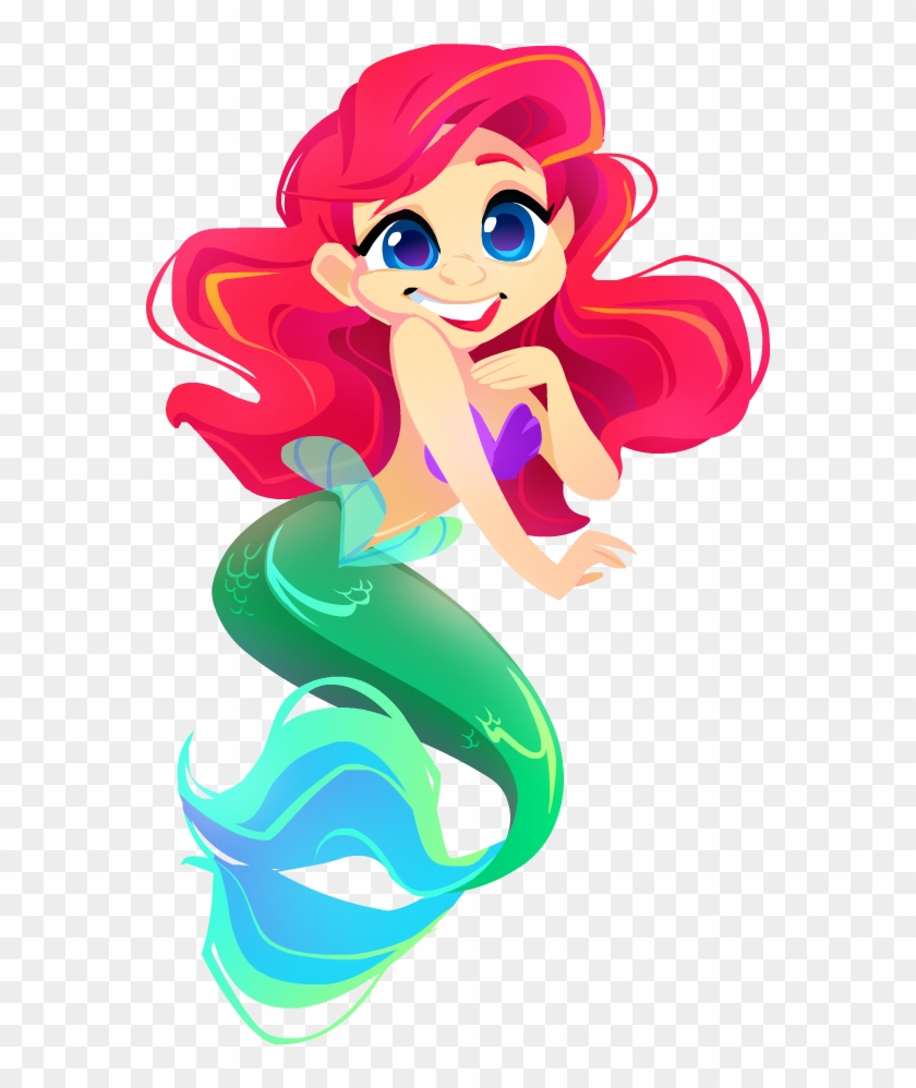 That Little Mermaid By Kuitsuku - Mermaid Transparent #1331095