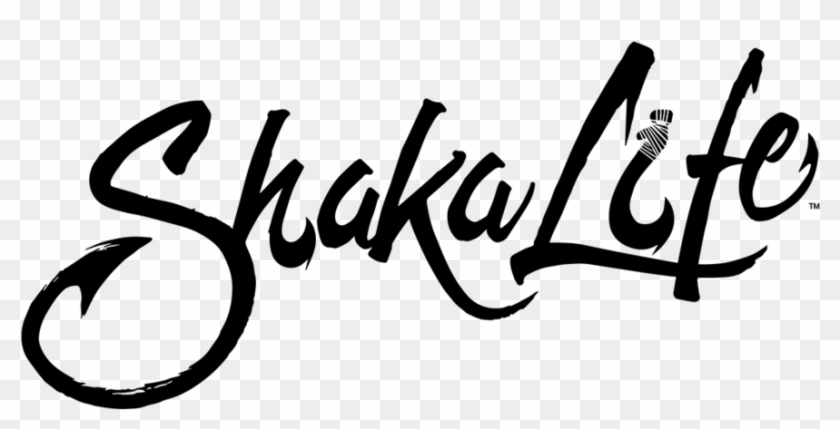 Shaka Life Logo Transfer Decal - Calligraphy #1331153