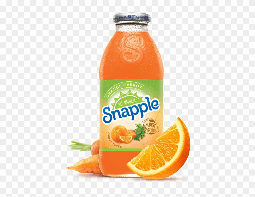 A One Time Snapple Favorite Orange Carrot Has Been - Orange Snapple #1331172
