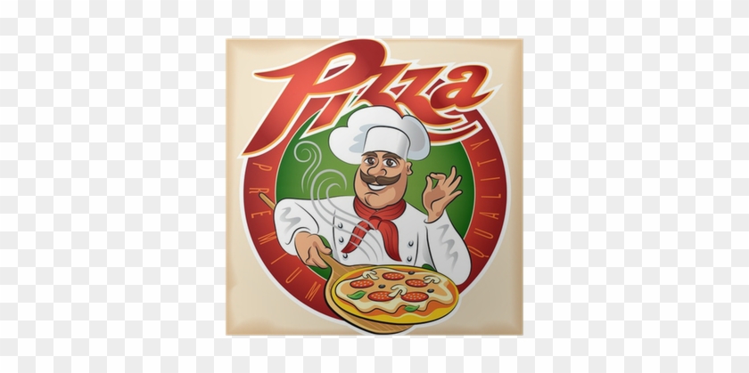 Póster Cocinar Pizza - Logo Pizza Psd #1331218