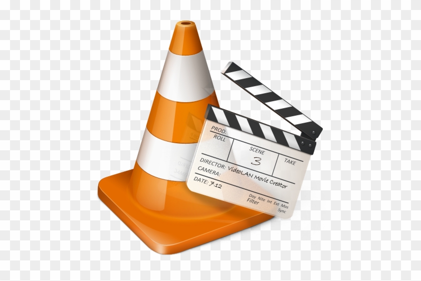 Large Orange Vlmc Logo - Vlc Media Player Icon #1331228