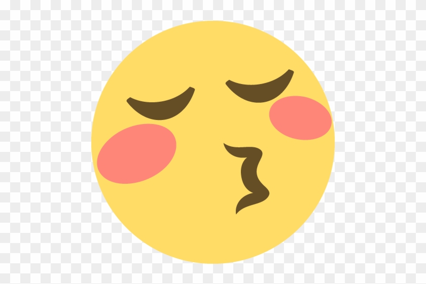 Emoji Canvas Prints - 😚 Emoji Png #1331256