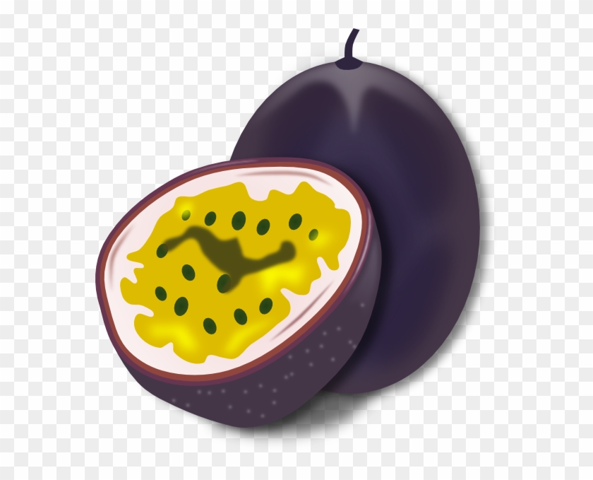 Lemon Wedge Vector For Kids - Clip Art Passion Fruit #1331295