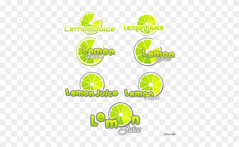 Lemon Juice Logo Preview By Raynes88 - Juice #1331338