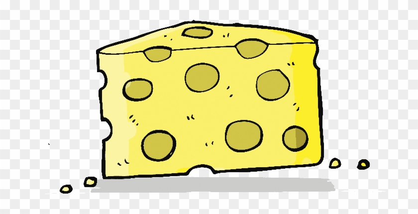 Cartoon Cheese - Clip Art #1331378