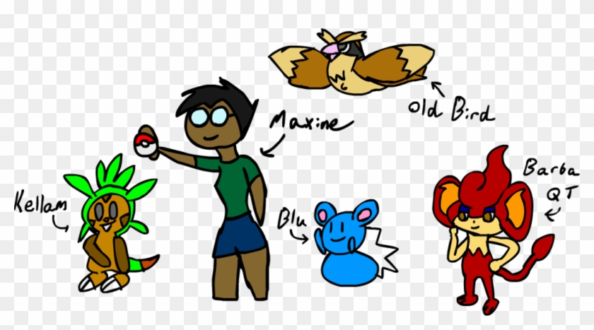 Maxine Extreme Nuzlocke Character Ideas By Animatedgamer - Cartoon - Free  Transparent PNG Clipart Images Download