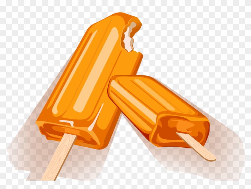 Transparent Ice Cream Sundae Clipartu200b - Orange Background #1331473