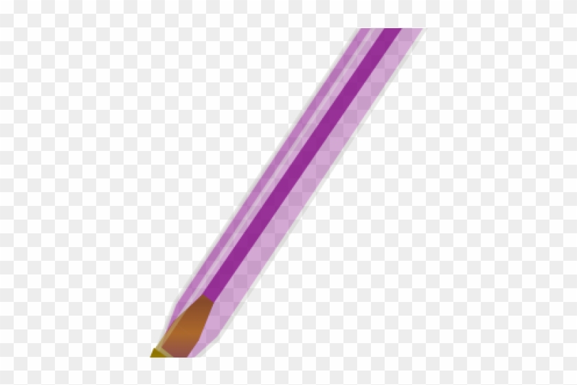 Pen Clipart Purple Pen - Paper #1331535