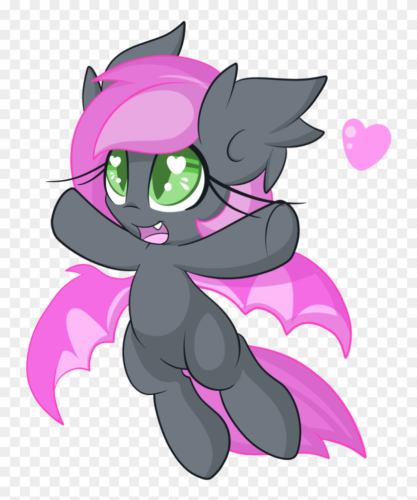 You Can Click Above To Reveal The Image Just This Once, - Heartbeat Bat Pony #1331575