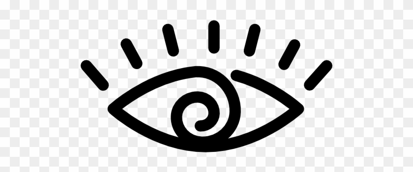 Eyes Cartoon Variant Outline Free Icon - Symbols Of Fear #1331611