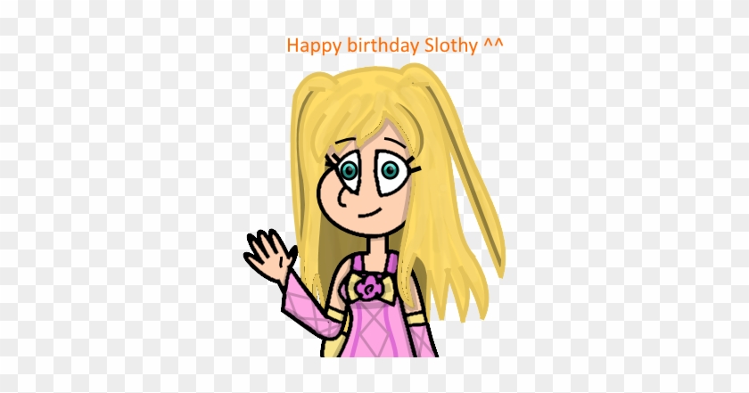 Happy Birthday Slothy ^^ By Starryicetea - Cartoon #1331629