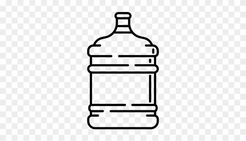 Big Bottle Of Water Vector - Big Water Bottle Clipart #1331637