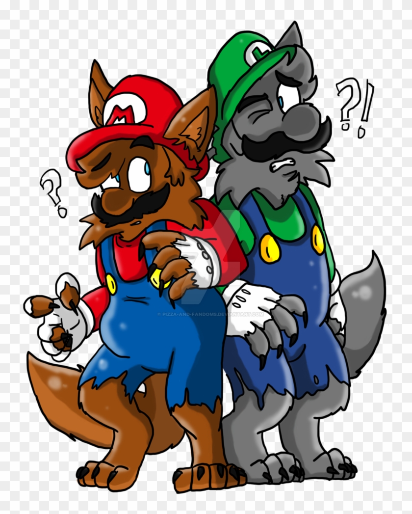 Mario And Luigi Pizza Clip Art - Smg4 Fan Art #1331643