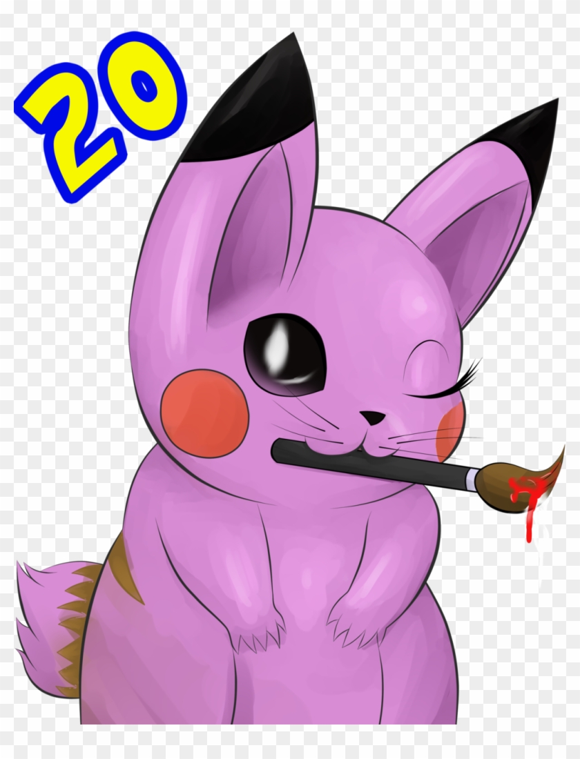 Zionworldartist Pokemon 20th Anniversary - Cartoon #1331651
