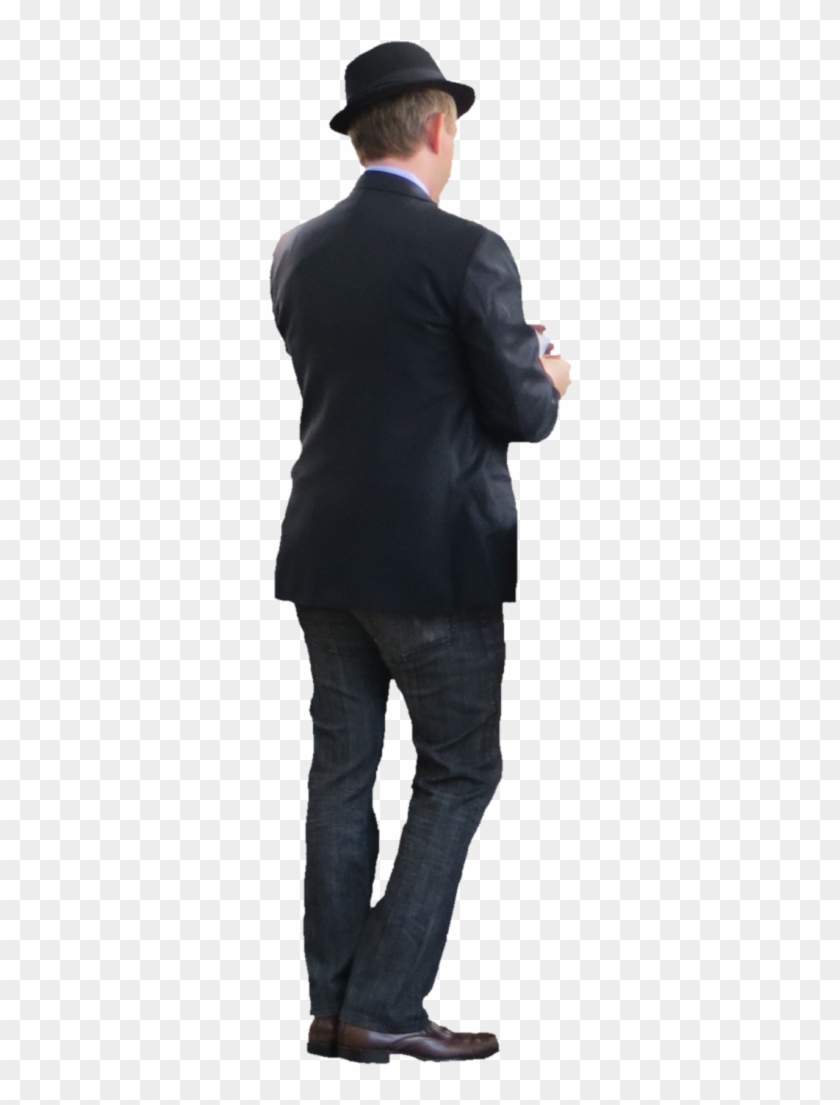 Rendering Clip Art - Man Standing Back View Png #1331744