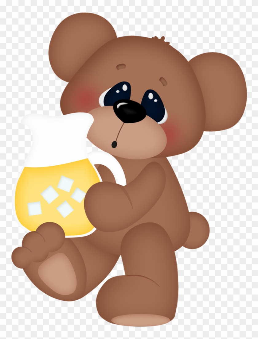 Picnic Clipart Silhouette - Teddy Bear #1331808