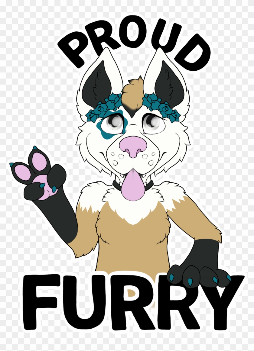 Proud Furry T Design - Furry Fandom #1331895