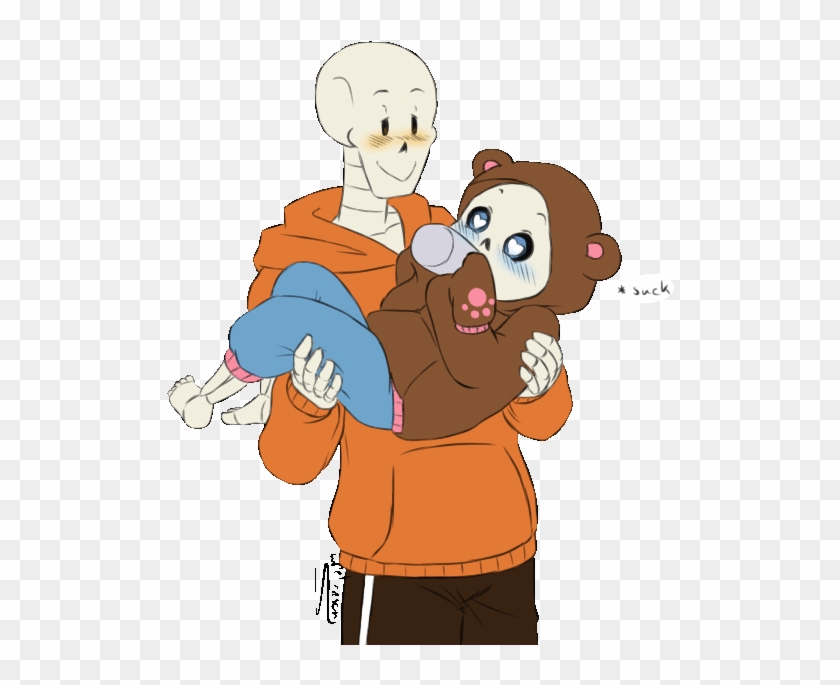 Undertale Au Us Pap And Us Blueberry Honeybear By Purly - Blueberry Undertale #1331901