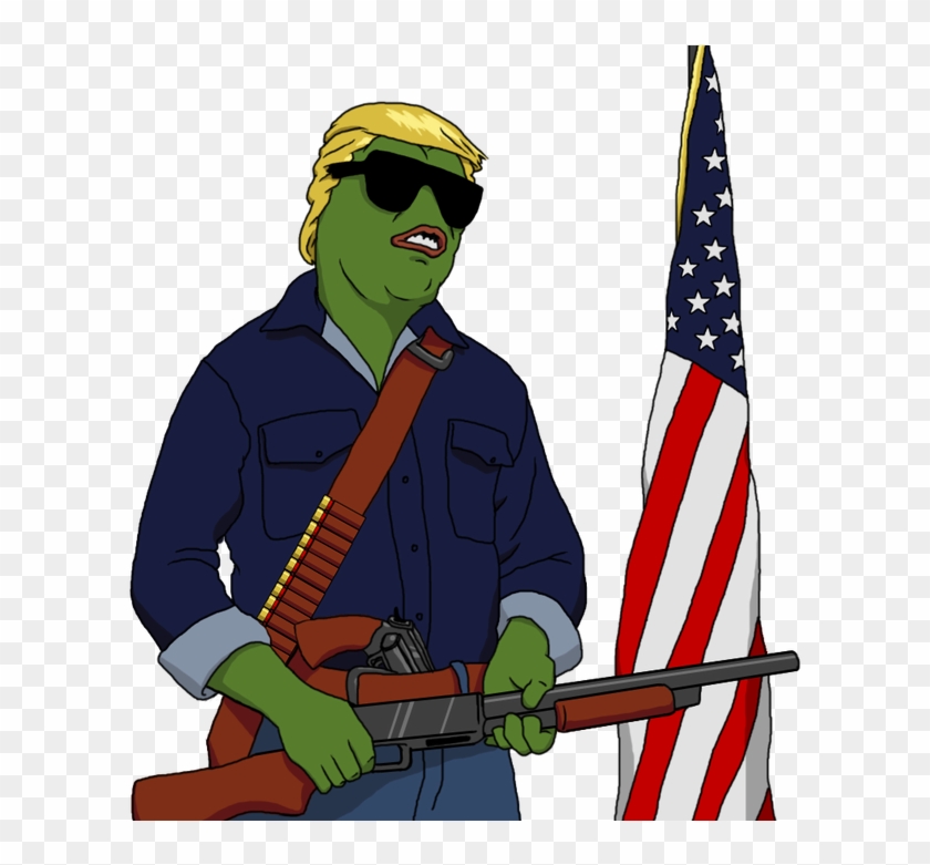 A Big Salute To All You Proud Florida Pedes Who Shot - Pepe The Frog Trump Meme #1331908