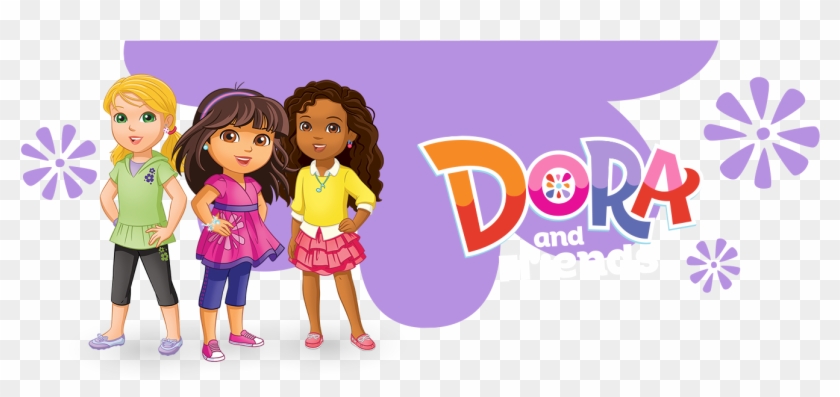 Dora And Friends Preschool Games On Nick Jr - Roommates Dora And Friends Peel And Stick Giant Wall #1331993