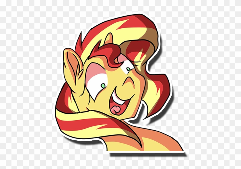 Kenishra, Cute, Female, Insanity, Laughing, Mare, Open - Cartoon #1332017