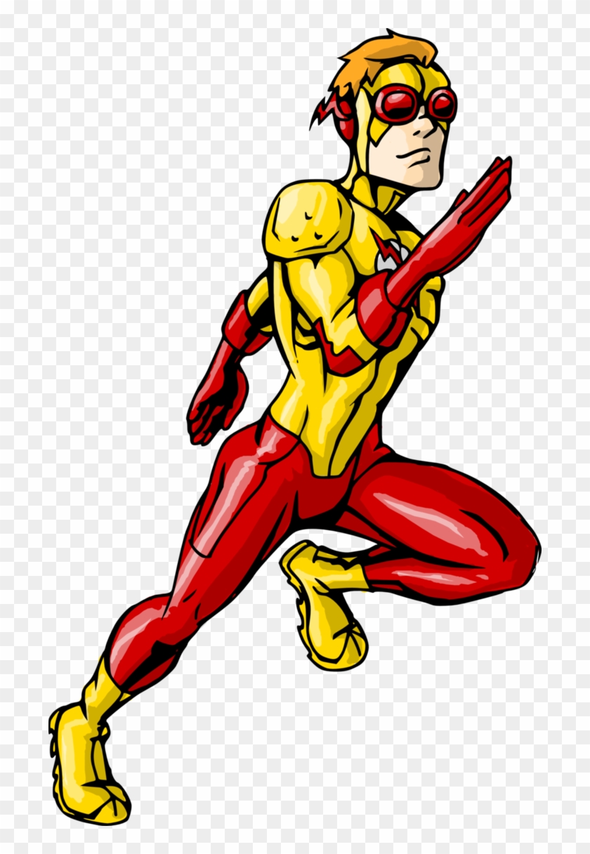 Young Justice Kid Flash By Viscid2007 - Young Justice Kid Flash Png #1332037