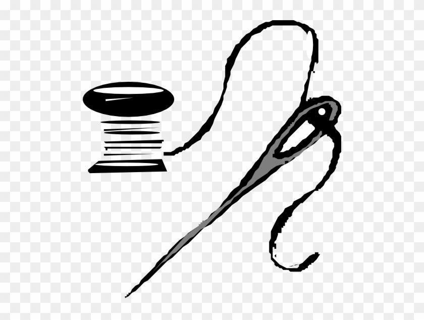 Thread And Needle - Needle And Thread Clip Art #1332054