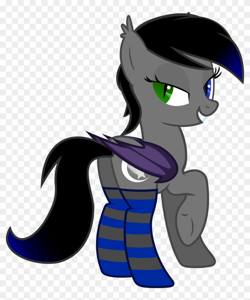 Nightwish Socks Vector By Thefrostspark - Mlp Fim Bat Pony #1332214