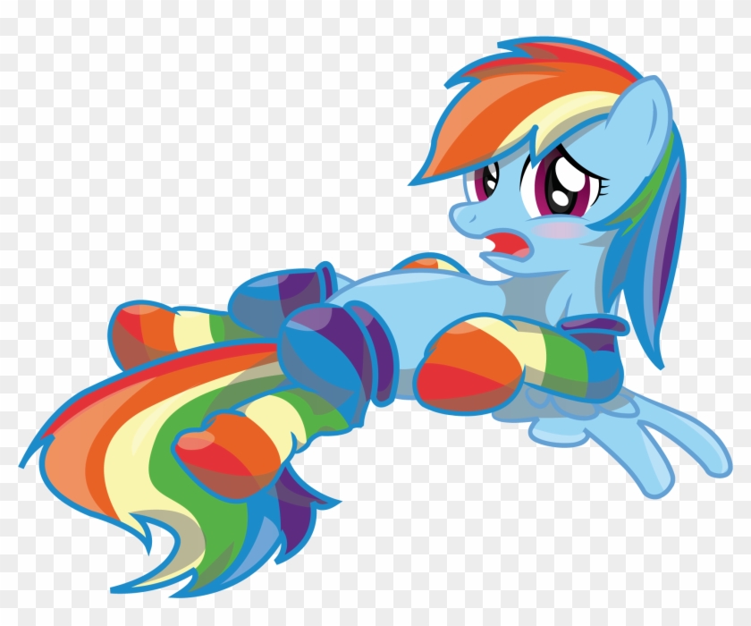 Rainbow Dash Rarity Fluttershy Mammal Cartoon Vertebrate - Rainbow Dash #1332243