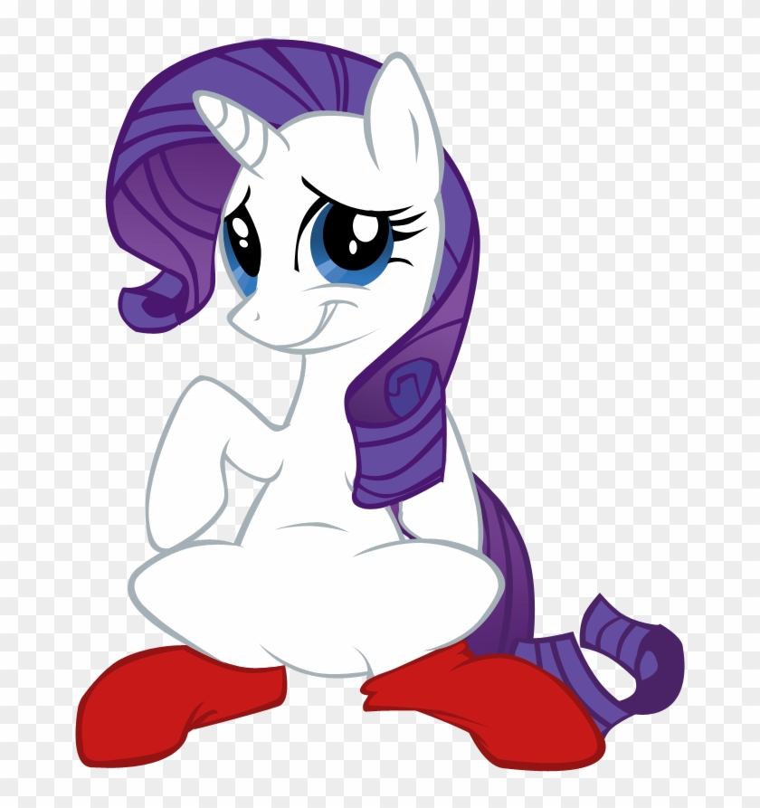 Rarity And Her Red Socks By Polar-pixel - My Little Foundation Containment Is Magic #1332270