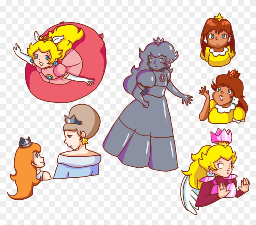 Mario Princess Peach Coloring Page - Princess Peach Taking A Dump #1332298
