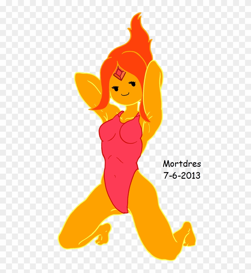 Adventure Time Color Pages Princess Flame - Adventure Time Flame Princess Bikini #1332316