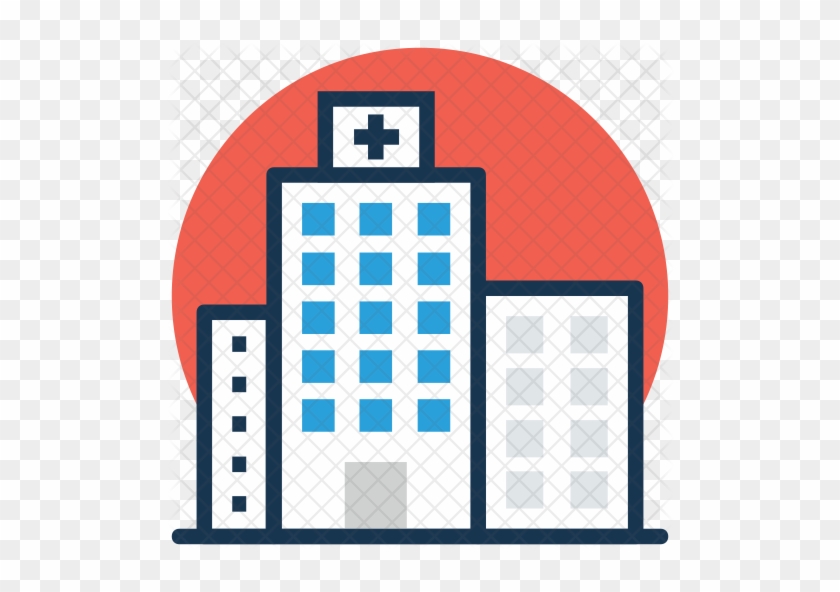 Hospital Building Icon - Hospital #1332339