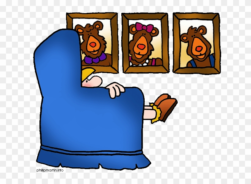 House Clipart Three Bears - Goldilocks And The Three Bears #1332358