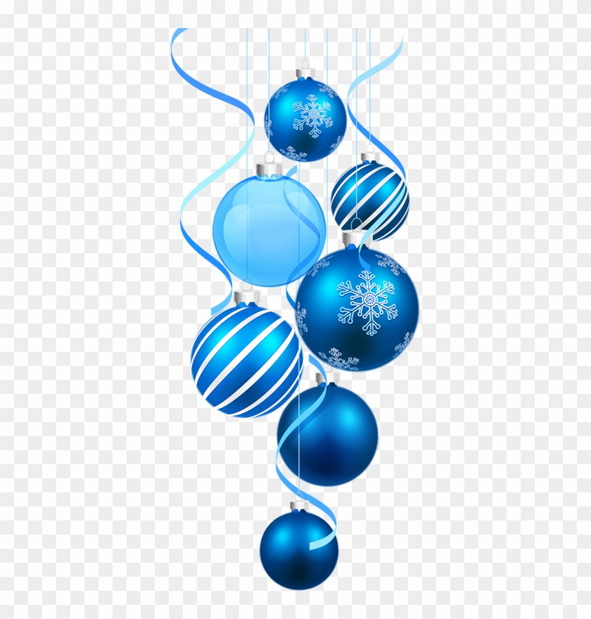 Boules ,noel ,png,tube - Blue Christmas Ornament Png #1332369