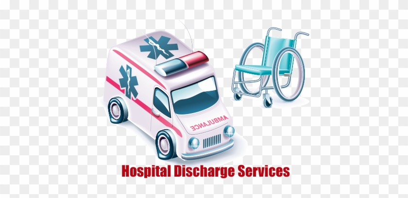 Hospital Discharge Services Discharge From Hospital - Free Vector Medicine #1332442