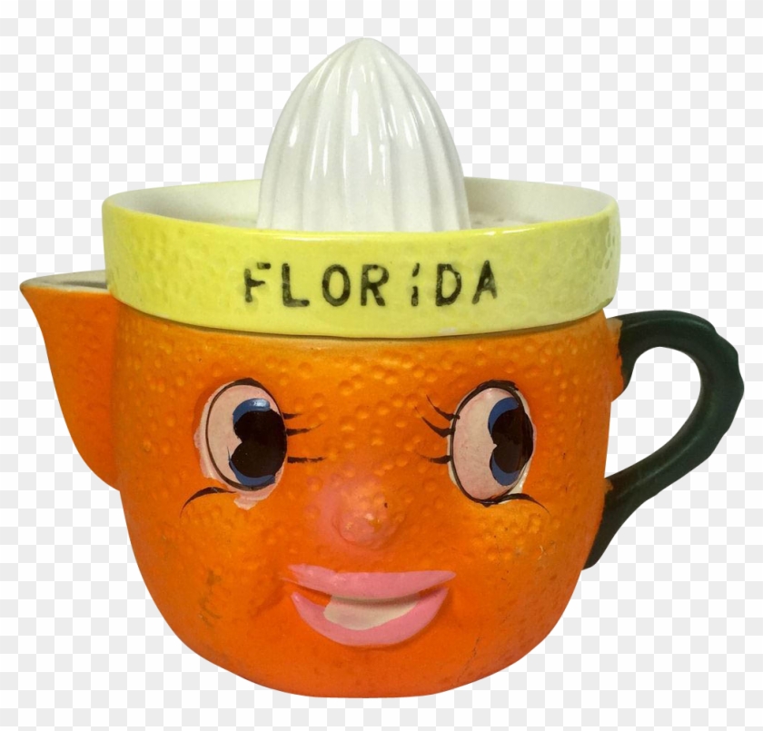 Citrus Face Orange Juice Reamer Oh How I Would Love - Orange Juice #1332461