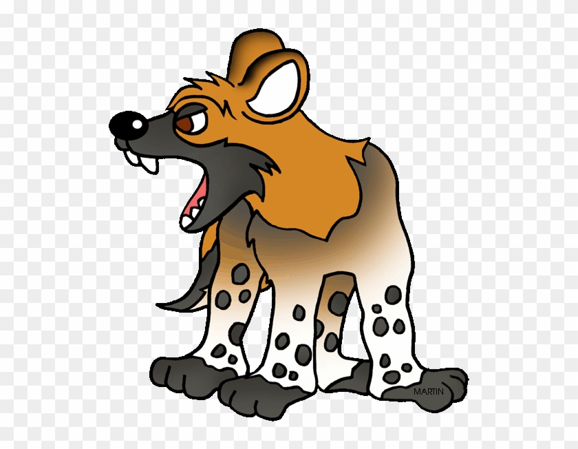 Animals Clip Art By Phillip Martin, African Wild Dog - Wild Animals Clipart #1332514