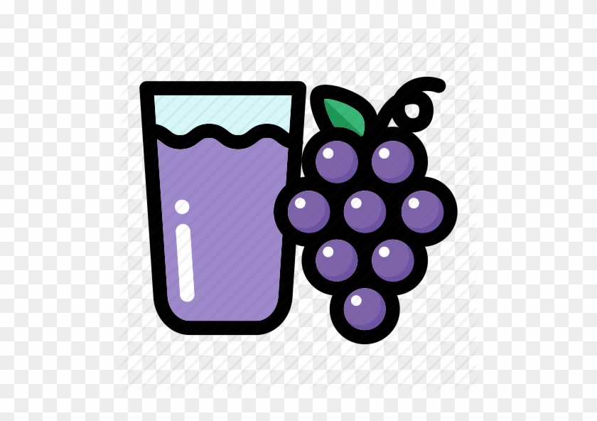 Juice Clipart Grape Juice - Grape Juice Clip Art #1332676